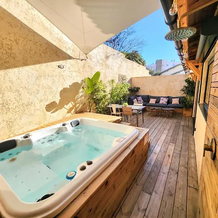 Cocon Nature Montpellier - Jacuzzi & Sauna - 300m Du Tramway Castelnau-le-Lez