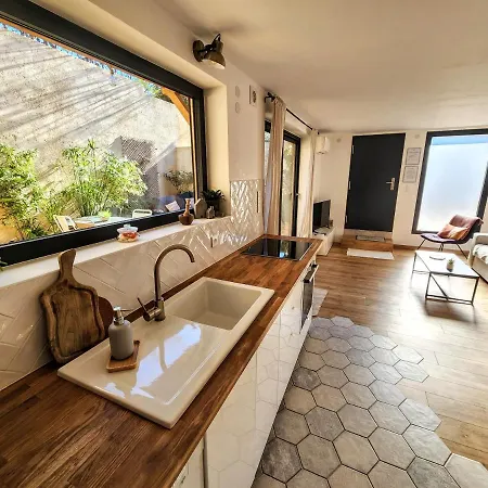 Cocon Nature Montpellier - Jacuzzi & Sauna - 300m Du Tramway Apartment Castelnau-le-Lez