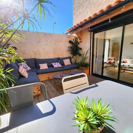 Apartman Cocon Nature Montpellier - Jacuzzi & Sauna - 300m Du Tramway