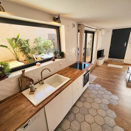 Apartment Cocon Nature Montpellier - Jacuzzi & Sauna - 300m Du Tramway Castelnau-le-Lez